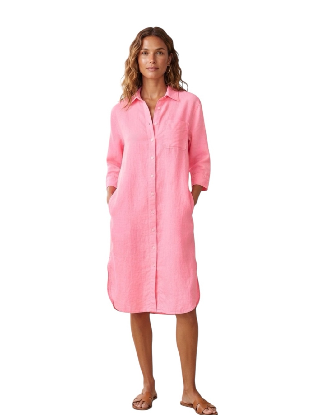 Universal Thread Pink Shirt Dress Oversized Size XS